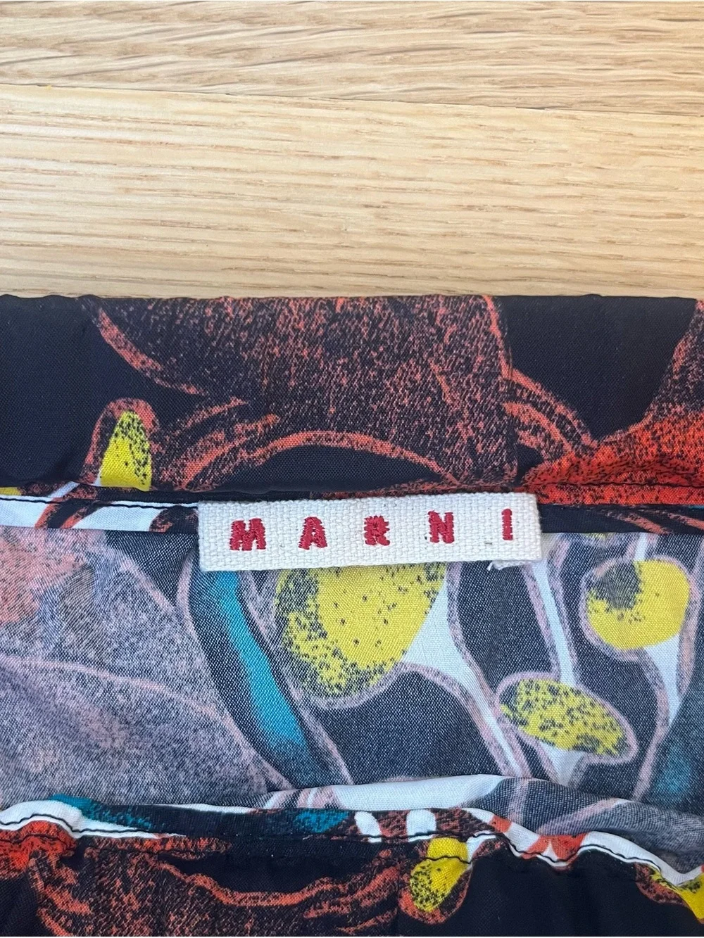 Marni Girls Floral Multicolor Tiered Ruffle Skirt Size 10 Years